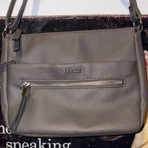 Rosetti Classic Gray Shoulder Bag